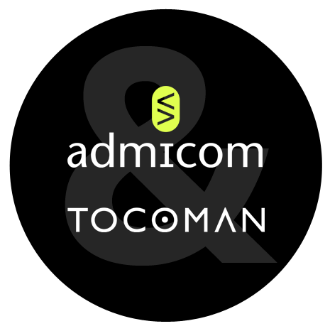 Admicom&Tocoman-yhteislogo